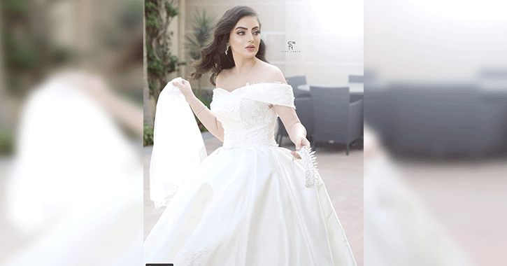 كيف ظهرت دانيا الشافعي مذيعة Mbc3 في فستان الزفاف؟ صور 