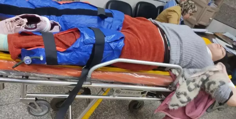  استغاثة الطبيبة عزة تاج الدين بعد تعرضها للضرب المبرح على يد زوجها 