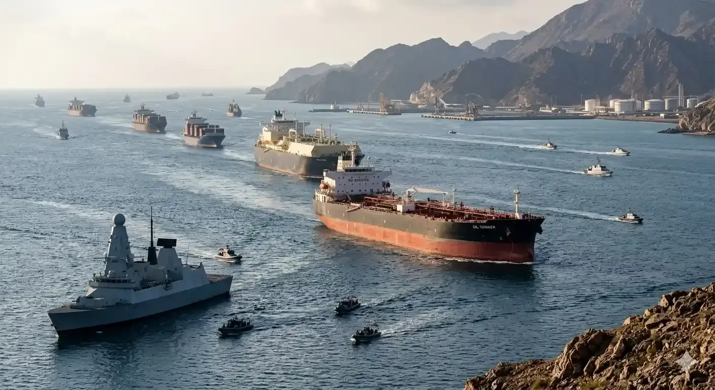 حصار مضيق هرمز.. بدء تعطيل حركة الموانئ الإيرانية بعد تصريح ترامب