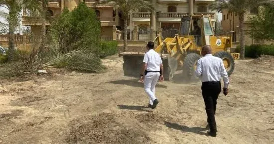 أماكن إزالة مخالفات البناء والإشغالات في المدن الجديدة والساحل الشمالي