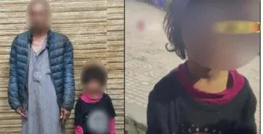 سيجارة لاستجداء المارة.. القصة الكاملة لسقوط أب أجبر طفلته على التدخين بالفيوم