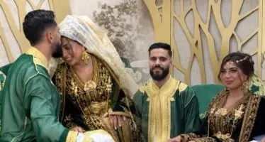 بالصور.. محمود بنتايج يحتفل بزفافه للمرة الثانية في المغرب