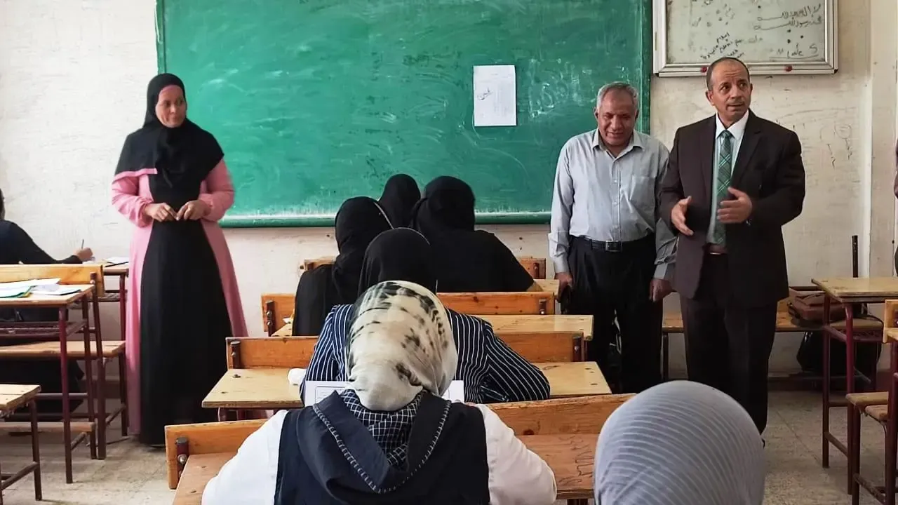  جدول امتحانات الصف الثاني الإعدادي الترم الثاني 2025 البحيرة 