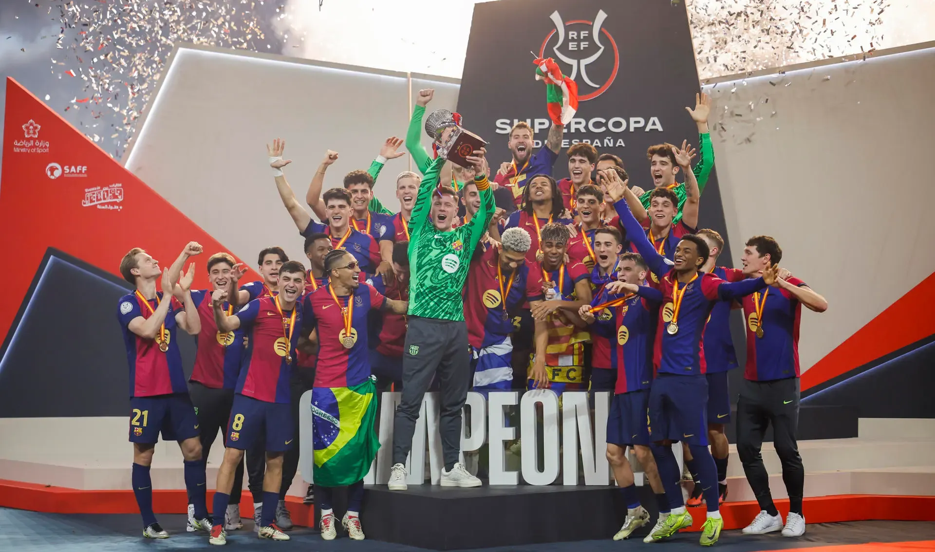 القنوات الناقلة لكأس السوبر الإسباني 2026.. المشاهدة مجانية