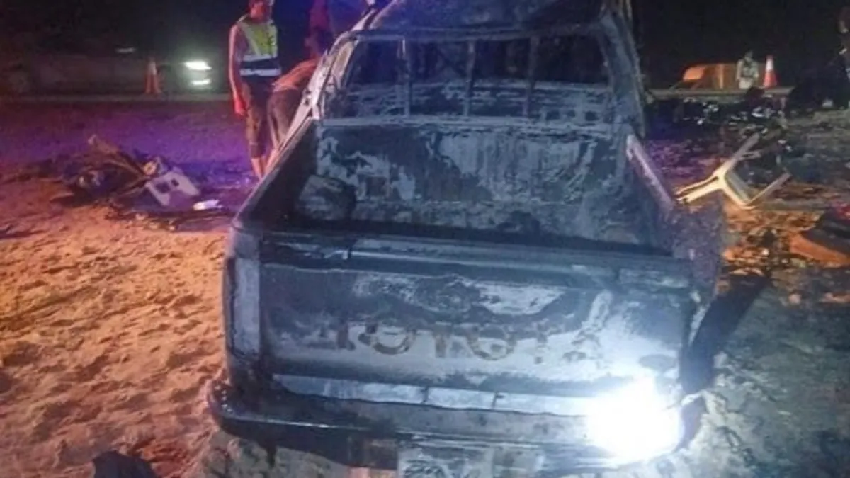 تفاصيل صادمة في حادث الأحساء المروع بعد مصرع أسرة كاملة