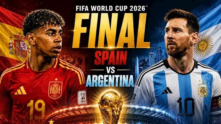 القنوات الناقلة لمباراة الأرجنتين وإسبانيا مجانا في نهائي كأس العالم 2026