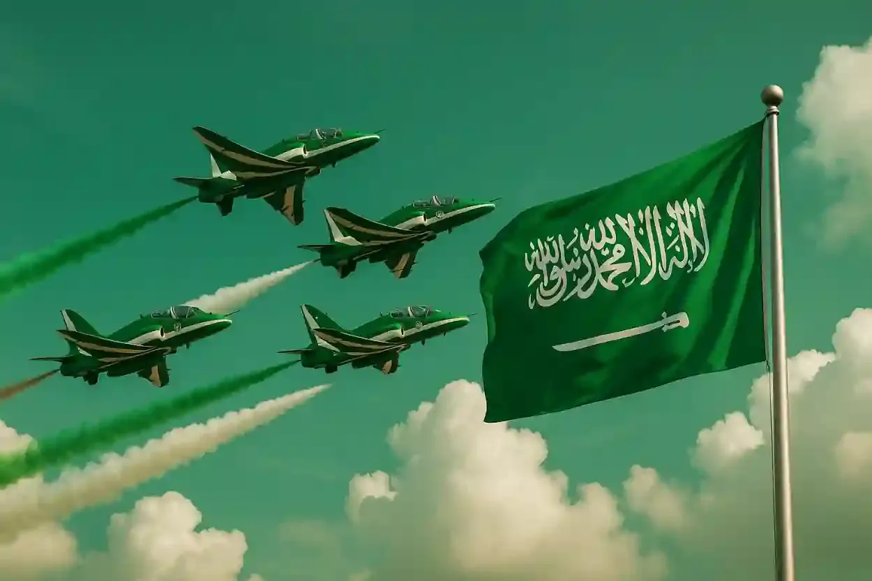 متى العرض الجوي في الرياض 95؟..لا يفوتك