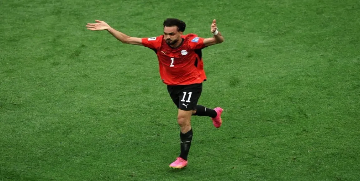 هدف مصطفى زيكو يعزز تقدم مصر على الأرجنتين (فيديو)