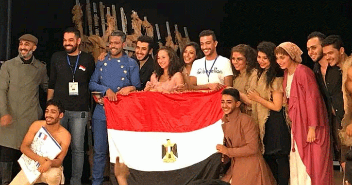  فوز جامعة عين شمس بأفضل أداء جماعي في مهرجان طنجة الدولي 