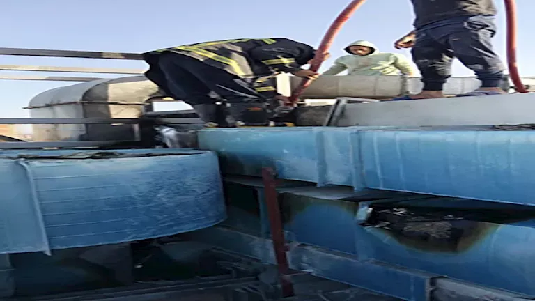 تفاصيل حريق مستشفى ديروط المركزي بأسيوط