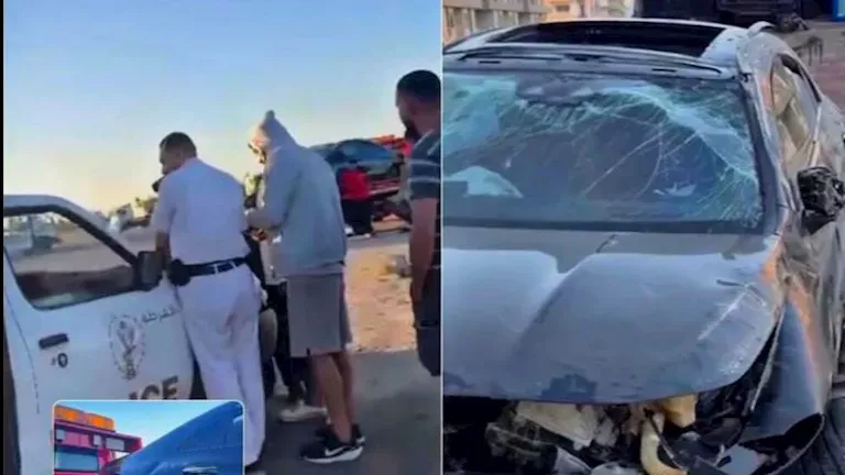 حادث مهاجم نادي الزمالك عدي الدباغ في الساحل الشمالي