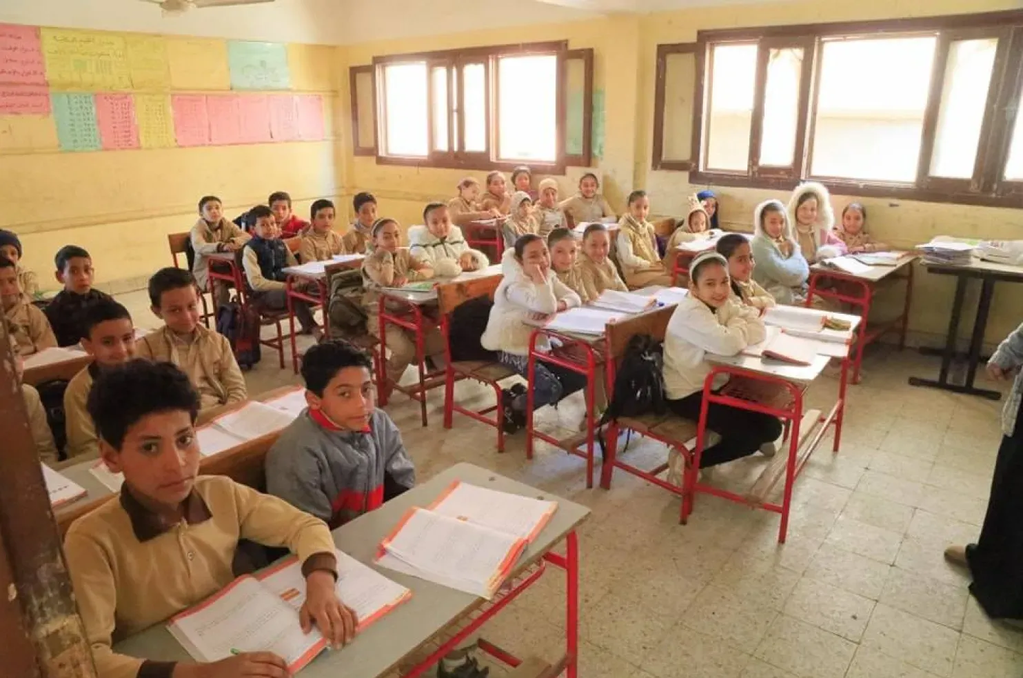 جدول امتحانات التقييم المبدئي لطلاب الصف الأول والثاني الابتدائي 2026 الترم الثاني محافظة الغربية