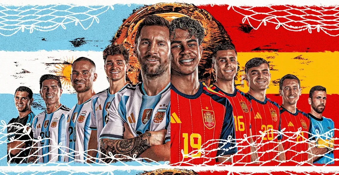 مشاهدة مباراة الأرجنتين وإسبانيا بث مباشر نهائي كأس العالم 2026