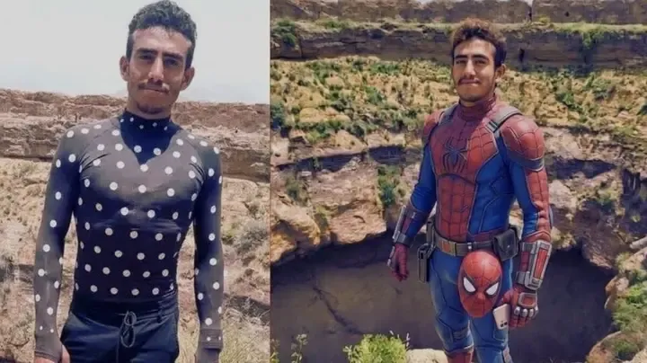 من هو القعقاع عنتر بعد سقوطه داخل فوهة بركانية؟