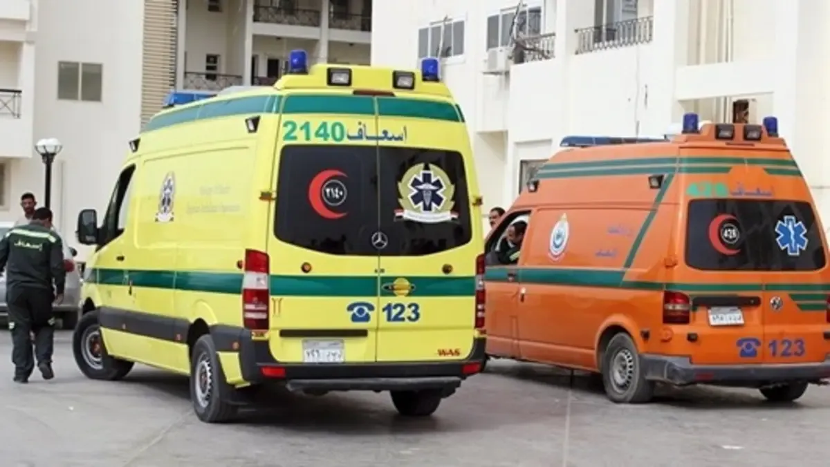 أسماء المصابين في حادث بني سويف على طريق الكريمات