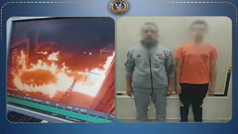 بسبب طرده من الشغل.. شاب يشعل النار في محل والده بالدقهلية والشرطة تتدخل