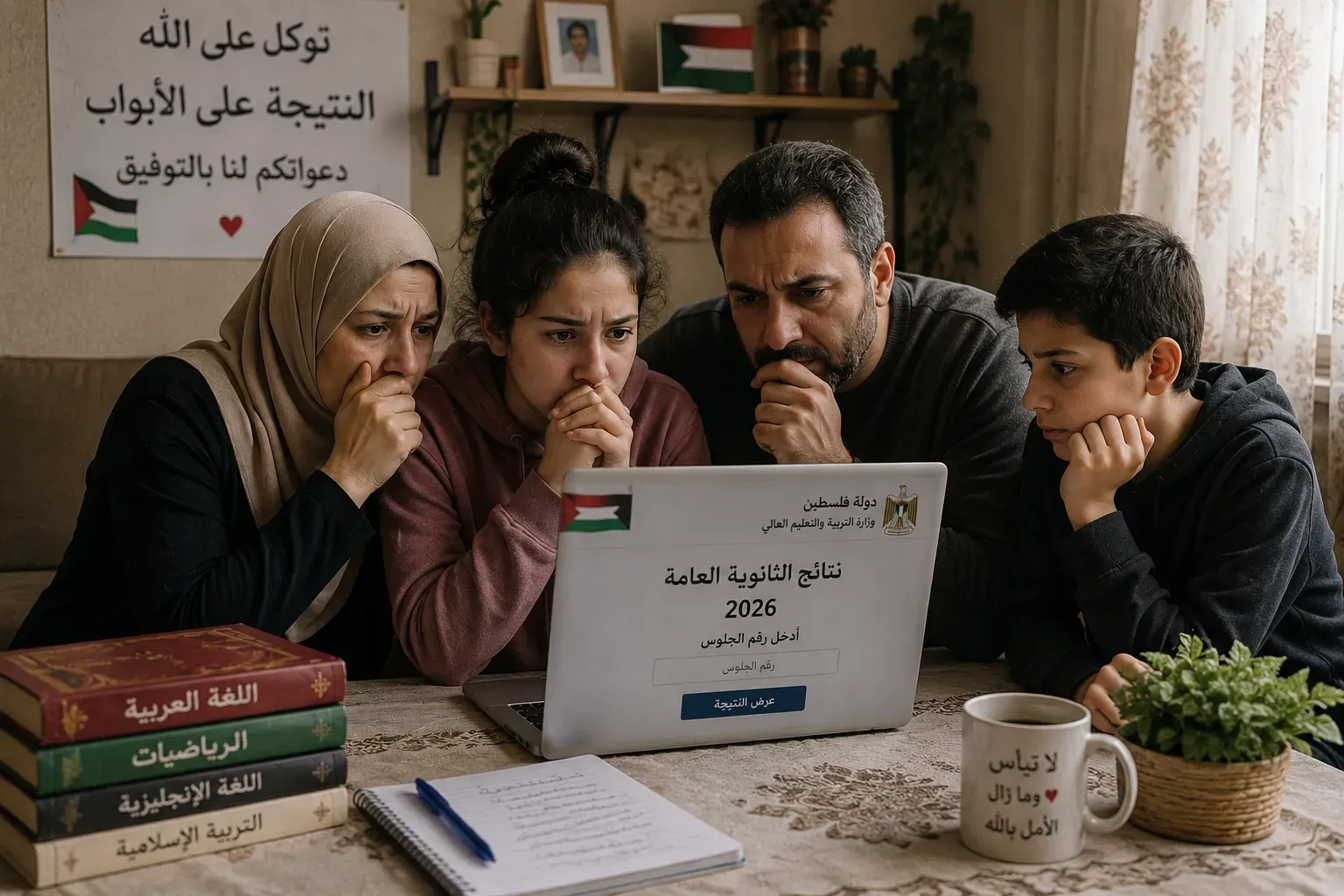 نتائج توجيهي فلسطين 2026 بالرابط والخطوات.. احصل عليها بسهولة