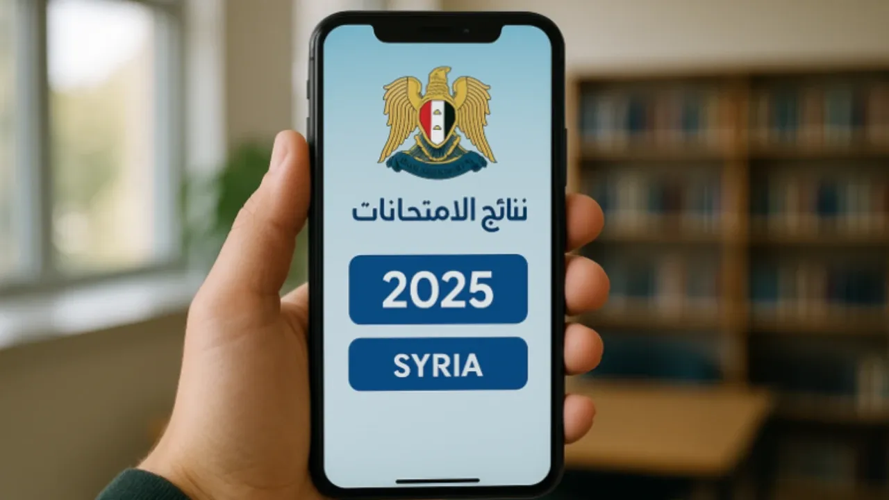 نتائج الثالث الثانوي 2025 سوريا.. من هنا مباشرة