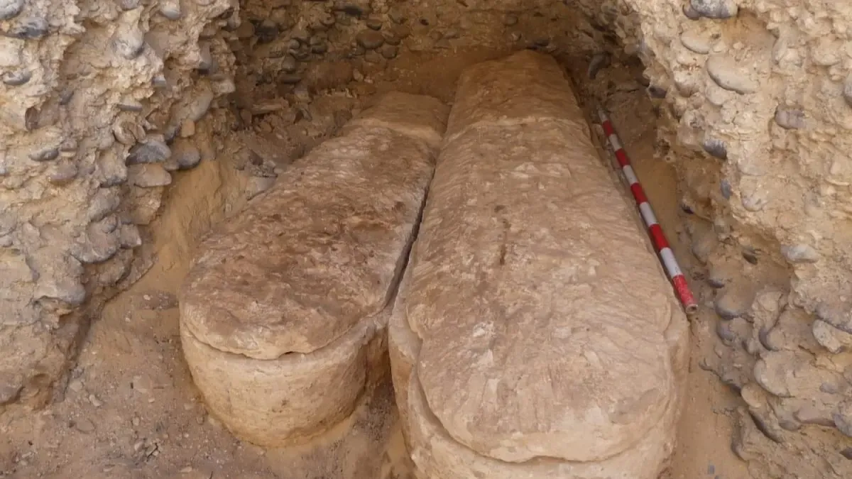 اكتشاف مقبرة أثرية نادرة في المنيا