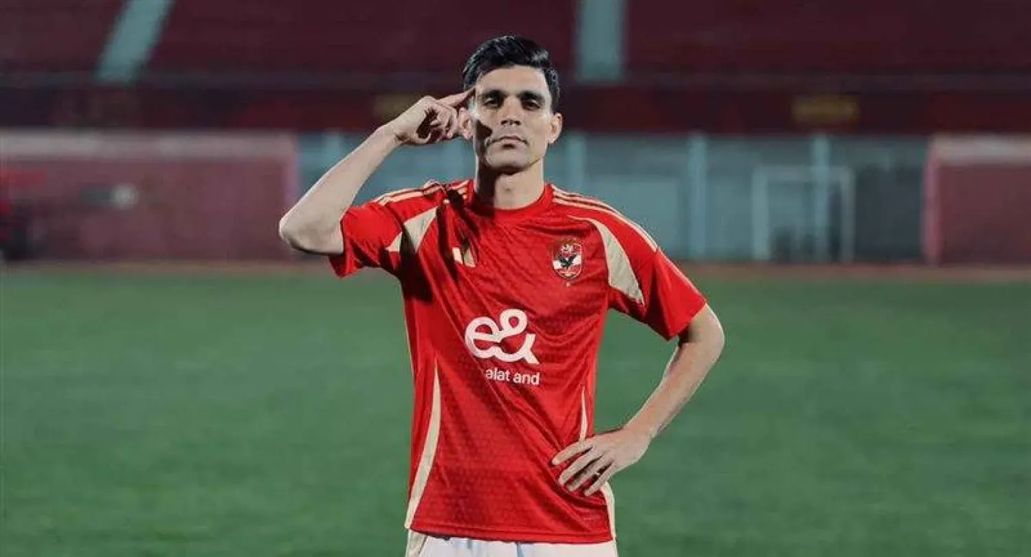 أشرف بن شرقي يفتتح التسجيل للأهلي أمام الزمالك