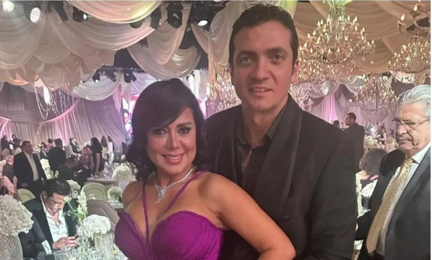 احمد جمال زوج رانيا يوسف يعلق على فارق السن: حلوة بكل أحوالها