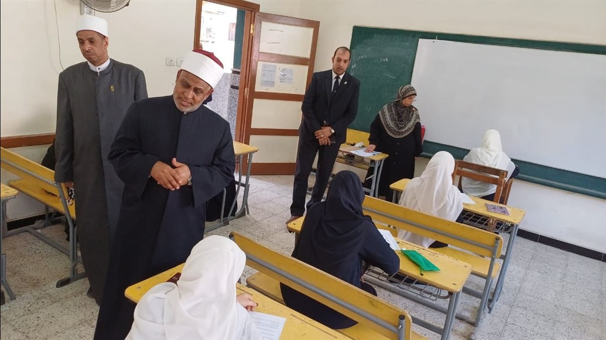 جدول امتحانات الصف الثاني الثانوي الأزهري الترم الثاني 2026 أدبي