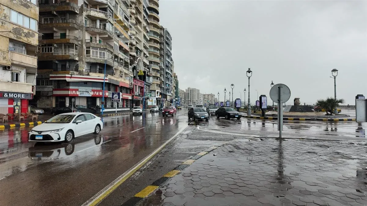 نوة قاسم تهدد عدة محافظات بمصر.. أمطار غزيرة واضطراب ملاحي