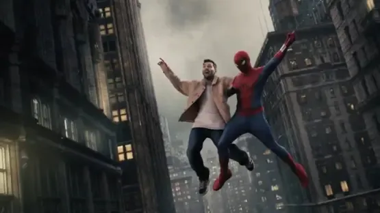 ظهور مفاجئ للنجم ليونيل ميسي مع توم هولاند في إعلان فيلم سبايدرمان الجديد