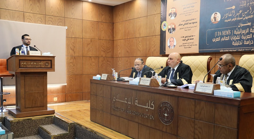  الصحفي خالد أحمد أمين يحصد درجة الماجستير عن تناول الإعلام الإسرائيلي لقضايا العرب 