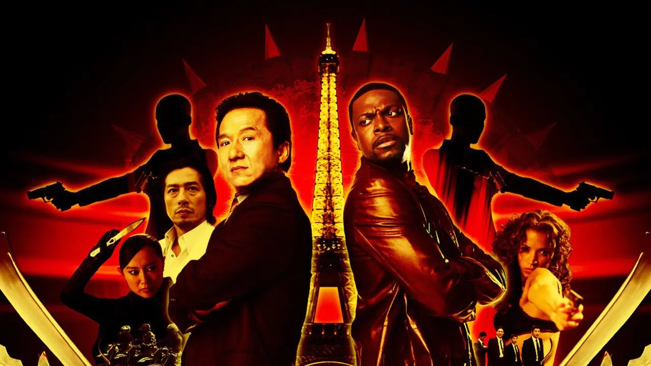 فيلم السهرة جاكي شان في Rush Hour 3 شبابيك