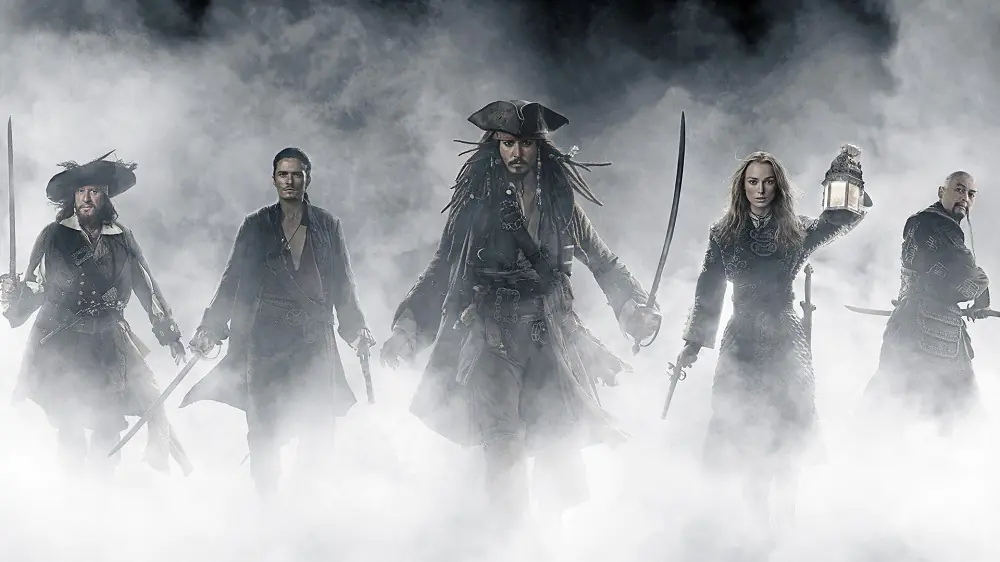 فيلم السهرة جوني ديب في Pirates Of The Caribbean At World S End شبابيك