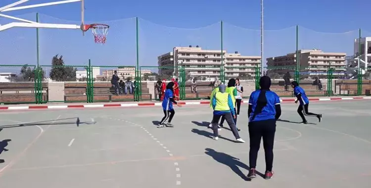  40 فريقا يشاركون في البطولة الدولية لكرة السلة بجامعة قناة السويس 