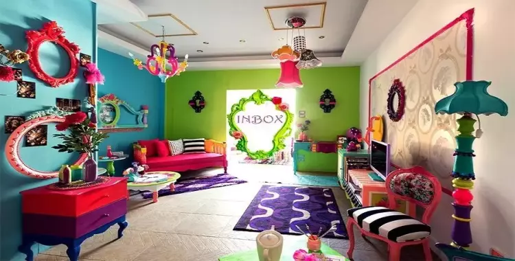  «Inbox House».. البهجة بالألوان في أثاث بالروح القديمة 