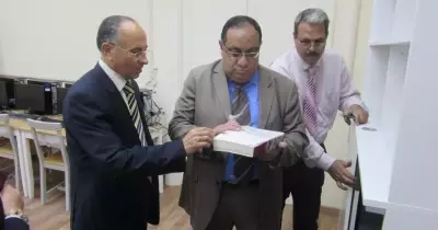 افتتاح أول مكتبة للملكية الفكرية بجامعة حلوان