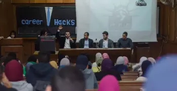 نموذج محاكاة الرئاسة الأمريكية بجامعة القاهرة ينظم إيفنت «career hacks»
