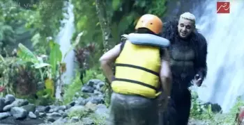 شاهد.. رد فعل شذى حسون على مقلب «رامز في الشلال»