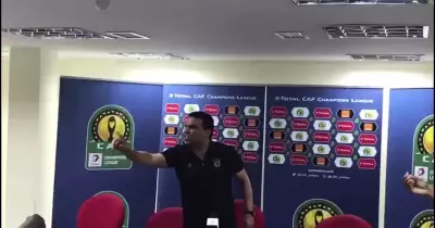 «البدري» لمراسل «بي إن سبورت»: «أنا بحافظ على بلدي.. دي سياسة دولة»