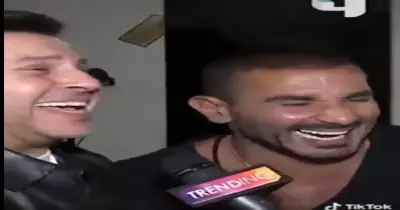 رابط فيديو أحمد سعد وهاني شاكر ضحك هيستيري