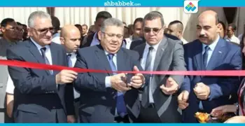 الشيحي يفتتح عددا من المنشآت بجامعة الفيوم (صور)
