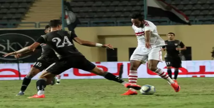  الشوط الأول.. الإنتاج يكتسح الزمالك بهدفين (شاهد) 