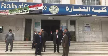 رئيس جامعة الأزهر يتفقد كليتي التربية الرياضية والتجارة بنين.. صور
