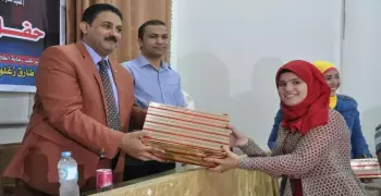 صور| «آداب المنيا» تنظم حفلا لتكريم المتميزين في الأنشطة الطلابية