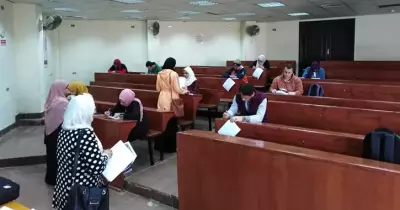 اتحاد كلية تمريض بنها ينظم مسابقة دوري المعلومات للطلاب