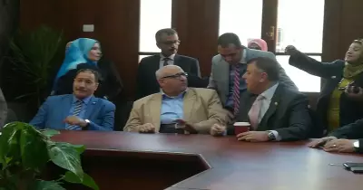 افتتاح استوديو التعليم عن بعد في جامعة عين شمس