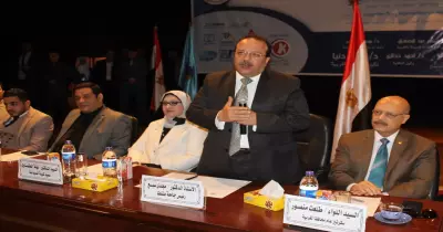 رئيس جامعة طنطا يفتتح الملتقى العلمي الأول للصيادلة الحكوميين بالغربية