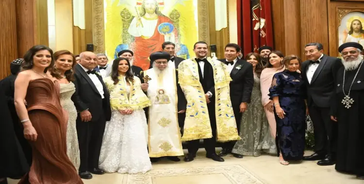  صور وفيديوهات فرح ابن هاني رمزي وأبرز الحضور 