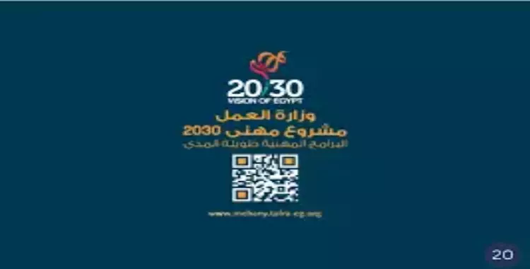  مشروع مهني 2030 