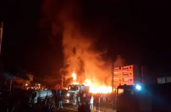 تفاصيل حريق المنوفية اليوم الجمعة وعدد الإصابات (فيديو وصور)