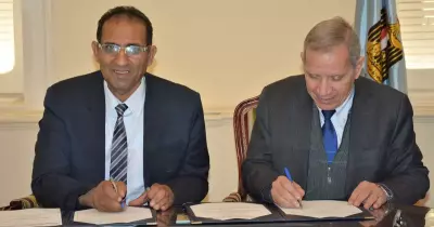 بروتوكول تعاون بين كلية هندسة الطاقة جامعة أسوان ووزارة التربية والتعليم