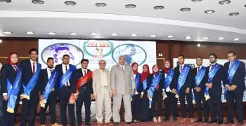 بالصور.. حفل ختام الأنشطة الطلابية وتنصيب الاتحاد بجامعة السادات